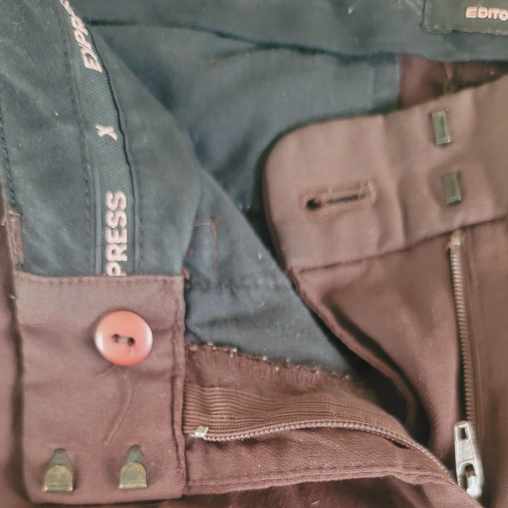 Express Design Studio Editor Capri Stretchy Pant … - image 5